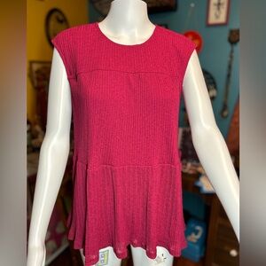 Juicy Coture Sleeveless Bugundy/Magenta Top